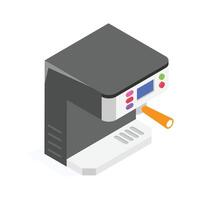 Get this amazing icon of coffee machine in modern design style vector