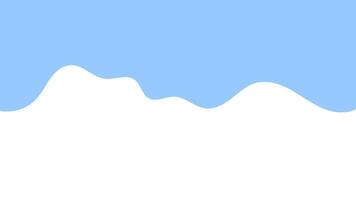 A clean abstract design featuring smooth blue and white waves, perfect for headers, banners, or modern minimalist visuals. vector