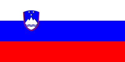Flag of Slovenia vector