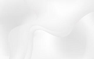 Abstract white flowing background design curve minimal clean vector