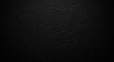 Black grunge texture background with cracks photo