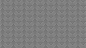 Abstract Black and White Chevron Optical Illusion Pattern vector