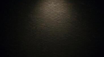 A dark background with a light shining on it photo