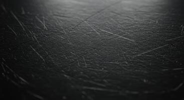 Black background with scratches and scratches photo