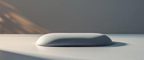 Enhance typing comfort and productivity with an ergonomic keyboard wrist rest pad photo