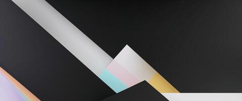 A black and white abstract background with a triangle photo