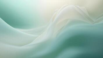 Serene Abstract Gradient Background in Teal and White with Soft Texture and Diffused Light photo