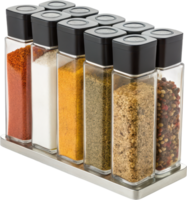 Organized Spice Slide Dispensers for Efficient Kitchen Storage and Display png