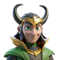 stunning classic stunning artistic A mischievous Loki transforming into a raven, dynamic and shadowy lighting, Norse mythology style genuine high quality png