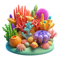 elegant traditional impressive modern A colorful coral reef teeming with marine life, vibrant colors, underwater photography style, natural lighting genuine authentic png