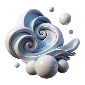 elegante rustico sereno tradizionale un' dinamico, astratto rappresentazione di vento, visualizzato come vorticoso particelle e fluente linee, illuminato di luce del sole filtraggio attraverso nuvole, nel un' romanticismo... png