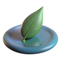 beautiful traditional dramatic contemporary A single leaf floating on a still pond, soft light, contemplative mood, minimalist style genuine genuine png