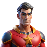 extraordinary abstract stunning rustic Portrait of a powerful superhero with a chiseled jawline and determined expression, wearing a vibrant costume. Dramatic, heroic lighting.... png