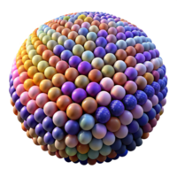 beautiful artistic elegant traditional A field of densely packed, multicolored dots, gradually fading from bright to dark, illuminated by a soft, diffused light, Pointillist style genuine high quality png