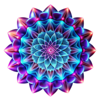 stunning traditional impressive rustic A kaleidoscopic explosion of fractal patterns, in neon colors, illuminated by a strobe light effect, Psychedelic style exclusive exclusive png