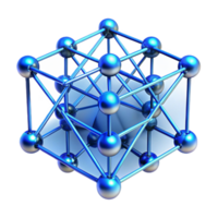 extraordinary creative dramatic modern A network of interconnected, glowing lines, forming a complex, three-dimensional grid, illuminated by a pulsating, electric blue light high resolution genuine png