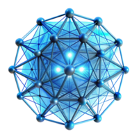 magnificent vintage elegant contemporary A network of interconnected, glowing lines, forming a complex, three-dimensional grid, illuminated by a pulsating, electric blue light professional original png