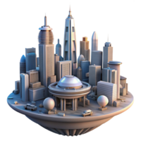 dramatic rustic extraordinary modern A futuristic city built on the back of a colossal space creature, towering skyscrapers and flying vehicles, sunset lighting, retro-futuristic style genuine premium png