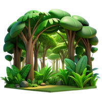 beautiful rustic extraordinary artistic A lush jungle scene, dappled sunlight filtering through the canopy, vibrant greens and deep shadows, Art Nouveau style genuine detailed png