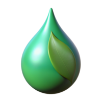 magnificent minimalist serene classic A single raindrop on a green leaf, macro photography, reflecting the surrounding environment high resolution high quality png