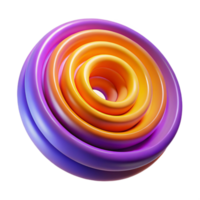 lindo criativo dramático clássico uma Series do concêntrico argolas, irradiando para fora dentro ondas do vibrante, contrastante cores, aceso de uma pulsante, semelhante a um estroboscópio luz genuíno Prêmio png