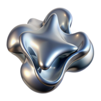 elegant minimalist dramatic minimalist A dynamic flow of liquid metal, morphing and contorting into abstract shapes, illuminated by a cool, metallic sheen, resembling mercury detailed exclusive png