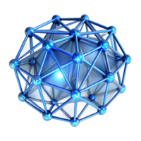 serene classic dramatic rustic An intricate web of interconnected, glowing lines, forming a complex, three-dimensional network, illuminated by a cool, electric blue light, resembling a neural... png