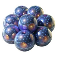 stunning vintage serene modern A series of overlapping, translucent spheres, each containing a miniature, self-contained universe, illuminated by an ethereal, inner glow original original png