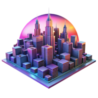beautiful rustic beautiful modern Intricate circuitry patterns forming a futuristic cityscape at sunset, rendered in a vibrant, synthwave style, with lens flares detailed exclusive png
