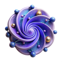 stunning modern serene abstract A quantum computer processing complex algorithms, visualized as swirling nebulae and constellations, in a cosmic, abstract style, with ethereal lighting detailed... png