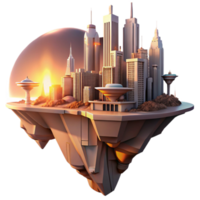 vibrant creative elegant minimalist A futuristic cityscape built into the side of a cliff face, with flying vehicles zipping between towering skyscrapers.... png