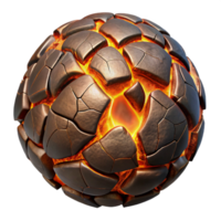 wonderful traditional vibrant vintage A textured surface resembling cracked earth, with glowing fissures emitting a warm, orange light, dark, dramatic lighting, apocalyptic style high resolution... png