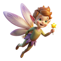 extraordinary vintage serene artistic A mischievous pixie with dragonfly wings, playfully scattering glowing pollen from a magical flower, in a sun-drenched meadow.... png
