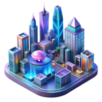 elegant modern extraordinary traditional A futuristic cityscape with flying vehicles, holographic advertisements, towering neon-lit structures, cyberpunk style, vibrant colors, dynamic... png