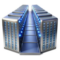 magnificent vintage elegant rustic A colossal, metallic server farm extending into infinity, illuminated by rows of blinking LED lights, in a minimalist style professional authentic png