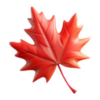 dramatic classic vibrant traditional A single, perfect red maple leaf falling through the air, caught in a beam of sunlight, sharp focus, realistic rendering, autumnal color palette authentic... png