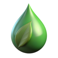 beautiful abstract dramatic artistic A single, perfect raindrop on a green leaf, reflecting the surrounding forest, macro photography, natural lighting original detailed png