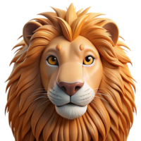 serene classic wonderful rustic A regal lion with a flowing mane, close-up portrait, hyperrealistic style, golden hour lighting 4K authentic png