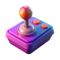 impressive rustic magnificent abstract A low-poly render of a retro gaming console with a glowing joystick, vibrant 8-bit color palette, synthwave style authentic detailed png