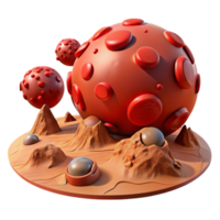 vibrant traditional wonderful vintage A desolate, terraformed Mars colony, red dust swirling in the wind, harsh sunlight and long shadows, photorealistic, genuine original png