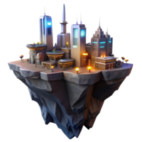 wonderful classic impressive abstract A futuristic cityscape built into the side of a giant cliff face, glowing windows and flying vehicles, twilight lighting, cinematic, detailed authentic png