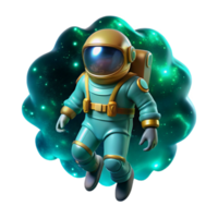 vibrant contemporary dramatic rustic A lone astronaut, clad in a bioluminescent spacesuit, floats adrift amidst a nebula of swirling turquoise and gold, illuminated by the distant glow of a dying... png