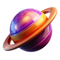 impressive traditional extraordinary traditional A giant, crystalline space station orbiting a gas giant planet with vibrant purple and orange bands, reflecting the planet's light.... png
