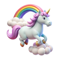 dramatic rustic wonderful vintage A celestial unicorn with rainbow mane and tail, galloping through the clouds, soft pastel colors, dreamy, artstation original authentic png