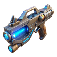 magnificent vintage dramatic abstract A futuristic weapon with intricate engravings and glowing energy cores, studio lighting, 3D render style 4K detailed png
