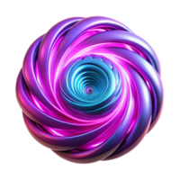 vibrant modern dramatic classic A swirling vortex of iridescent fractals, illuminated by a pulsating neon pink light, in a cyberpunk style high quality premium png