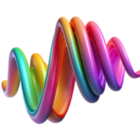 serene traditional extraordinary classic An abstract representation of sound waves, visualized as vibrant ribbons of color flowing and undulating, illuminated by a dynamic, shifting light source... png