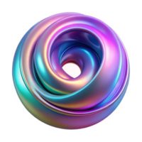 impressive minimalist wonderful creative A swirling vortex of iridescent, oil-slick colors, illuminated by a single, piercing ray of neon pink light, in the style of a fluid simulation authentic... png
