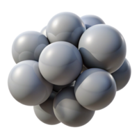 magnificent vintage stunning contemporary A field of translucent, overlapping spheres of varying sizes, in shades of cool gray, with a soft, diffused lighting, in a minimalist, Scandinavian style... png