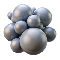 extraordinary creative vibrant artistic A field of translucent, overlapping spheres of varying sizes, in shades of cool gray, with a soft, diffused lighting, in a minimalist, Scandinavian style... png